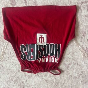 Red Indiana Hoosiers Tube Top